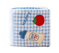 Juguete chirriante para Mascotas, Libro de Tela para olfatear Alimentos, Juguete Educativo para Perros, un Regalo para Mascotas de dentición, un Juguete chirriante masticable Adecuado para