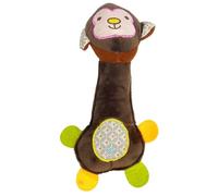 Juguete chirriante para perro, juguete chirriante para perro, peluche chirriante, dientes de cachorro, mono y ciervo, juguetes interactivos para perros pequeños, medianos y grandes