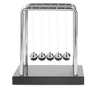 Juguete científico de física con péndulo de Equilibrio metálico en Forma de Bola, decoración de la Cuna de Newton para Escritorio, demostración educativa de conservación de la