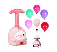 Juguete Coche Impulsado por Globo Juguete de Ciencia para Aprender Presión Coche Educativo de Inercia Bomba Manual para Inflar Globos