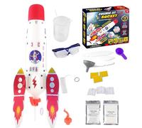 Juguete Cohete | Kit De Experimentos Científicos De Cohetes | Juego Educativo Stem Actividades Interactivas Aprendizaje Preescolar Niños Niñas Habilidades Motoras Finas Explorar Descubrir