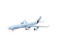 Juguete Coleccionable Estático Adorno De Recuerdo Escala 1:400 para El Modelo A340-500 F-WWTE Aficionados Militares