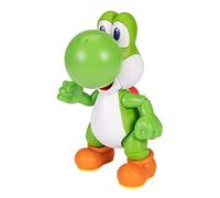 Juguete Coleccionable parlante Nintendo Let's Go Yoshi de 30 cm (12 Pulgadas), Jakks Pacific; Figura de acción interactiva con más de 20 Frases y Sonidos, articulada, Incluye Pilas, 3+.