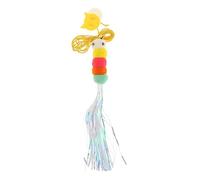 Juguete Colgante para Gatos, Juguete de Peluche Divertido para Gatos, Juguete Interactivo para Mascotas con, Juguete de Provocación, Papel sonoro