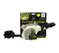 Juguete con forma de ganso para perro color Gris y Blanco