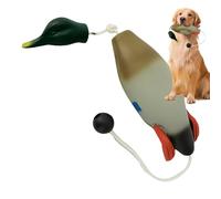 Juguete con forma de pato - Juguete de entrenamiento al aire libre para informar a los perros | Accesorio interactivo para entrenamiento de perros | Bonito animal lleno de animales para cachorros