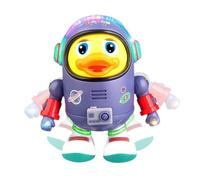 Juguete con Forma de Pato : Robot Musical Que se Mueve con Efectos de luz Coloridos, Actividad de Aprendizaje temprano para niños pequeños, Movimiento Divertido para niños en Edad Preescolar,