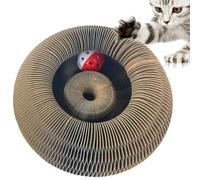 Juguete de acordeón Cat Scratch, Magic Organ Scratcher,Tablero de rayas de gato reversible | Herramienta de juego de gatitos interactivos para la almohadilla de rascado de mascotas al aire libre al ai