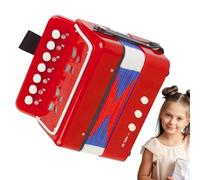 Juguete De Acordeón Para Niños - Instrumentos De Música Para Niños, Portátil 7 Llave Pequeña Acordeón | Mini Acordeón Fácil De Transportar Diseñado Para Principiantes, Juguetes De Música Educativa Per