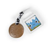 Juguete de actividad con sonajero y mordedor 2 en 1 Bright Starts Cookies & Teethe, sin BPA, unisex, a partir de 3 meses