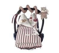 Juguete de actividades para ardillas con rayas de cereza Pasito a Pasito