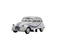 Juguete de aleación de fundición a presión Coleccionable para Adultos 2CV Escala 1:24 Recuerdo de automóvil Adornos Adorno Decoración del Hogar