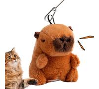 Juguete De Aleteo Para Gatos Erizo Aleteante Chillón Mahjong Capibara Loro | Juguete Interactivo Chirriante con Catnip Para Gatos Reduce Aburrimiento Enriquecimiento Casa