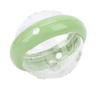 Juguete de alimentación de rompecabezas de comida para mascotas, estimulación del cerebro del perro con platillo volador en forma de bola de comedor lento Toy Interactive IQ (Verde-limón verde)