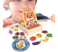 Juguete De Alimentación Infantil,Juguete Educativo para Niños De +3 Años - Juego Educativo De Madera para Habilidades Motoras Y Desarrollo Infantil En Niños Y Primera Infancia