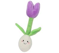 Juguete de alimentación Larga para Mascotas, Juguete de Peluche con Flores para Perros | Seguro para Mascotas, Alivio de la Soledad e Interactivo, Peluche para Perros, Gatos, Mascotas