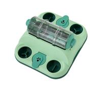 Juguete de alimentación lenta ajustable para mascotas que fomentan hábitos y entrenamiento de inteligencia, juguete modular de rueda de comida lenta fácil de limpiar