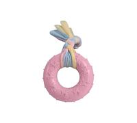 Juguete de anillo de capas para perros medianos de hasta 50 libras | Juguete masticable duradero con aroma natural para perros masticadores poderosos | Fácil de limpiar, interactivo y yzG864 (B, talla