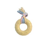 Juguete de anillo de capas para perros medianos de hasta 50 libras | Juguete masticable duradero con aroma natural para perros masticadores poderosos | Fácil de limpiar, interactivo y yzG864 (C, talla
