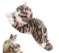 Juguete de apareamiento para gatos machos para alivio: gato hembra falso de felpa en para aliviar el estrés y suprimir, compañero de apareamiento y ayuda sexual para gatos, juego de