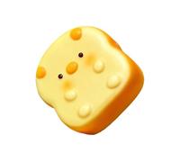 Juguete de apretar Comida | Juguete sensorial antiestrés con Forma de Comida | Pan simulado antiestrés,para Niños, Adolescentes, Adultos, Trabajo, Estudio, Hogar, Viajes, Regalos