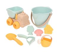 Juguete de arena para niños, castillos de arena, molde de arena, camión, juguete para niños, regalo junto al mar, construcción, agua, 8/9 piezas, juego para