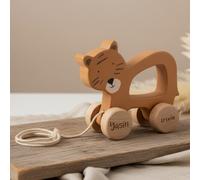 Juguete de arrastre de madera - Sr. Tigre | Trixie – Sin personalización
