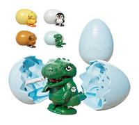 Juguete de ascensor de Pascua, figura de animales, animales de ascensor, huevos sorpresa, figuras divertidas, pequeñas cosas para niños bebés, huevos de Pascua para regalos de cumpleaños de Pascua