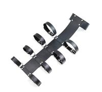Juguete De Ataduras Bdsm Para Sexo,Juguetes Para Adultos,Juguetón,Principiante,Esposas,Collar,Mordaza Para La Boca,Juego De Obediencia Para Parejas,Herramienta Negra,Talla Única