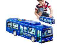 Juguete de autobús de la ciudad para niños - Juguete de autobús eléctrico grande | Entrenador de juego educativo Toyy | Regalo de cumpleaños ideal para Les presenta luces de sonido de motor realista