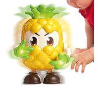 Juguete de baile musical, robot afrutado, juego interactivo brillante con función de sonido, juguete de actividad electrónica, robot con un estilo lindo, entretenimiento de fiesta para el hogar y la