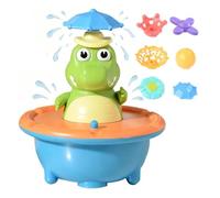 Juguete de baño de cocodril.o, Juguetes de baño iluminados Juguetes bañera | Lindo juego de baño de juguete de cocodril.o para baño, juego de piscina eléctrico con luz LED, para guardería en casa, baño