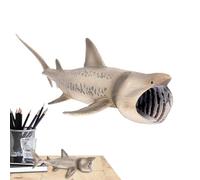 Juguete De Baño Tiburón - PP 21,3x10x6 Cm | Animal Marino Simulado | Modelo De Tiburón | Juguete De Baño Flotante Para Niños, Bañera De Juegos Acuáticos, Aprendizaje De La Imaginación Del Animal En El