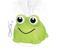 Juguete de baños de rana recargable: ranas de agua en aerosol | Juguetes de agua para adultos | Juguetes de baño eléctrico | Juguete de rociador de aguas de la piscina de la bañera | Sensor automático