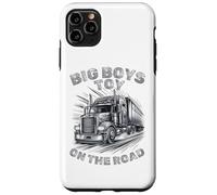 Juguete de Big Boys On The Road Trucker, Regalo para Conductor de camión, Divertido papá Carcasa para iPhone 11 Pro MAX