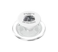Juguete de Big Boys On The Road Trucker, Regalo para Conductor de camión, Divertido papá PopSockets PopGrip para MagSafe