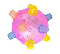 Juguete de bola de activación que rebota, juguete de bola rodante activa 2025, bola de baile interactiva con luces y música, juguetes de bola rodante para perros que juegan a correr