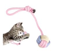 Juguete de bola de cuerda, juguetes de cuerda para cachorros, juguete de algodón para masticar la dentición, bolas de algodón para masticar, juguetes de cuerda de nudo de perro para cuidado