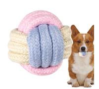 Juguete de bola de cuerda para perros, bola de cuerda para perros,Bolas de algodón masticables | Bolas de algodón masticables para masticadores juguetes de cuerda de bola de nudo de perro, juguete de