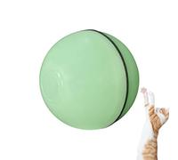 Juguete de bola de gato genérico, iluminado interactivo Kitten Ball, Automatic Moving Toy for Indoor Cats, Relieves Boredom & Enfoages Play, Lighted & Interactive Fun, 2,56 x 2,56 pulgadas