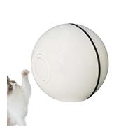 Juguete de bola de gato genérico, iluminado interactivo Kitten Ball, Automatic Moving Toy for Indoor Cats, Relieves Boredom & Enfoages Play, Lighted & Interactive Fun, 2,56 x 2,56 pulgadas