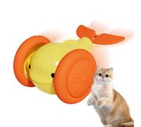 Juguete de bola de gato, pelota en movimiento para gato - Pequeña forma de ballena Bola Interactiva Cat Toy,Estimulando el juguete de mascotas recargable para el juego interior, el entrenamiento de ga