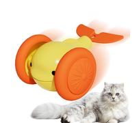 Juguete de bola de gato, pelota en movimiento para gato | Pequeña forma de ballena Bola Interactiva Cat Toy,Juguete de mascota con iluminación colorida incorporada para juego al aire libre, entrenamie