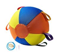 Juguete de bola de perro genérico - Oxford Cloth PU PVC, perro Toy Ball Outdoor Inflatable Pet Toys for Pools Parks Lawns Patios and Herding Play with Air Pump Inner Tank Installation Tool Tool