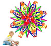 Juguete de bola de respiración expandible, juguete mágico expandible, bola de juguete mágica telescópica para niños, juguete sensorial divertido, juguete singular, juguete apretado para el