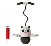 Juguete de bola - de salto de Panda Robusto, Juguete Deportivo Rebotando Divertido | de con mango y bomba de aire, emocionante juego de conducción para jugar activo Ejercicio Diversión