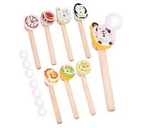 Juguete de bola flotante - 14 x 4 cm / 5,51 x 1,57 pulgadas bola grande, bolas inflables grandes de 3,2 cm, juego educativo de flows, juguete de equilibrio, equilibrio para adultos, lusti