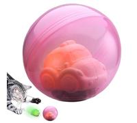 Juguete de bola para gato, bola giratoria interactiva, bola rodante, USB PP + silicona rechargeable Turtle Car Shape With Lights & Music, Indoor Games And Exercise Play For Cats
