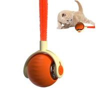 Juguete de bola para gatos, juguete recargable en movimiento, activación de movimiento inteligente, para gatitos, pequeños, grandes, hogar, viajes, patio, parque, dormitorio, balcón interior y