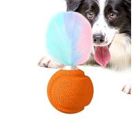Juguete de bola rodante para gato, bola de goma rodante y chispa para gatito | Juguete eléctrico para gatos con movimiento - Anti aburrimiento, juego de interior, para burlarse y coger